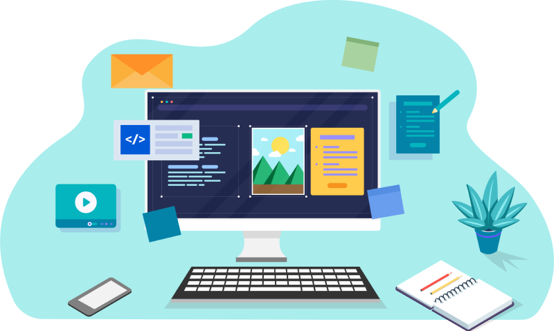 home service website design
